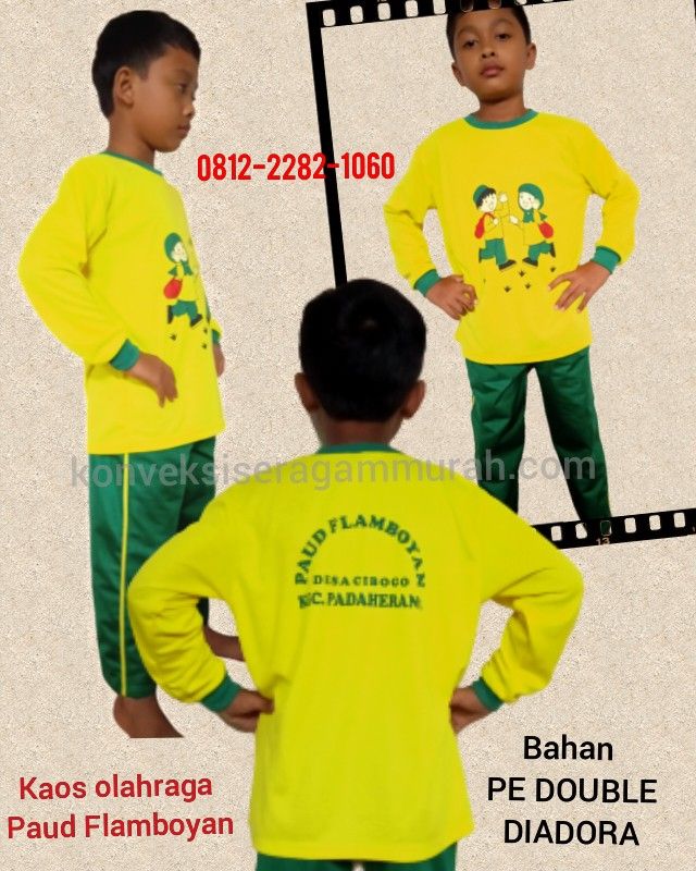 Detail Gambar Kaos Paud Nomer 25