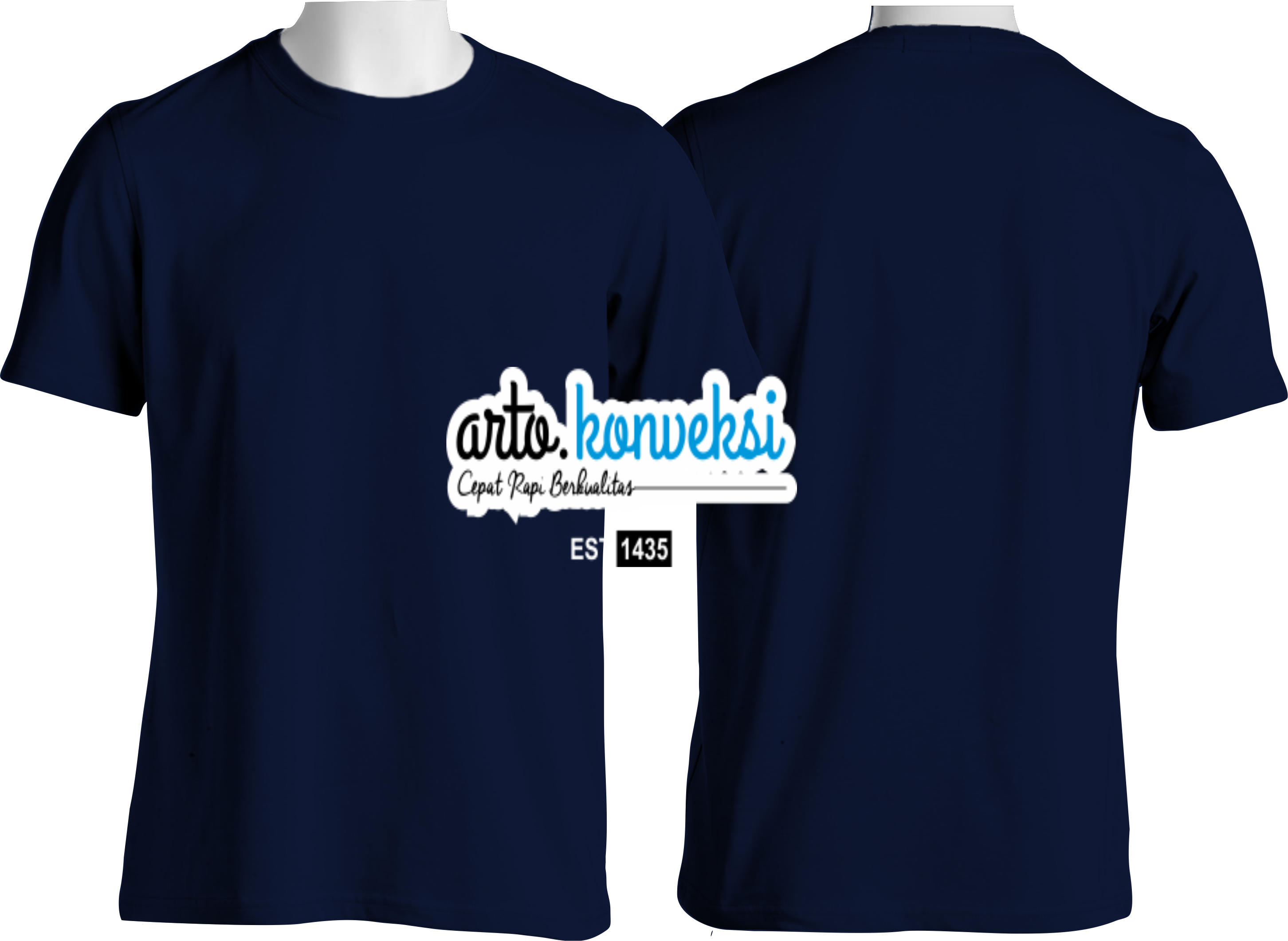 Detail Gambar Kaos Polos Biru Dongker Nomer 20