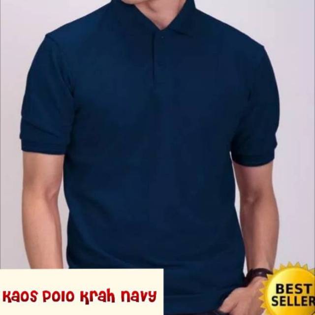 Detail Gambar Kaos Polos Biru Navy Nomer 13