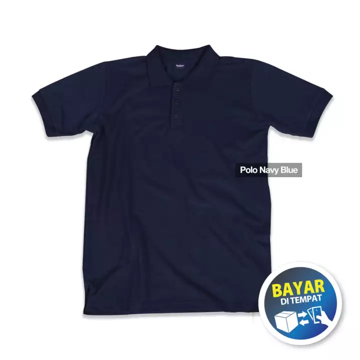 Detail Gambar Kaos Polos Biru Navy Nomer 15