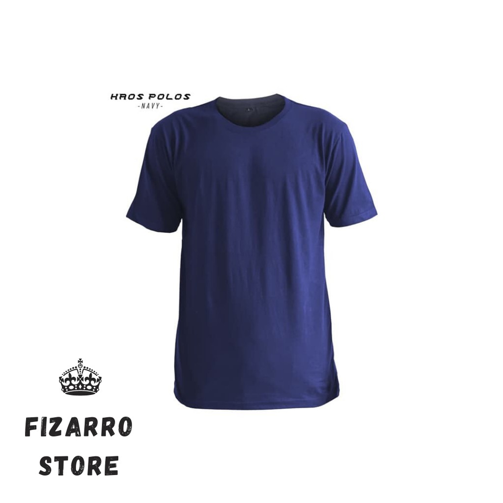 Detail Gambar Kaos Polos Biru Navy Nomer 54