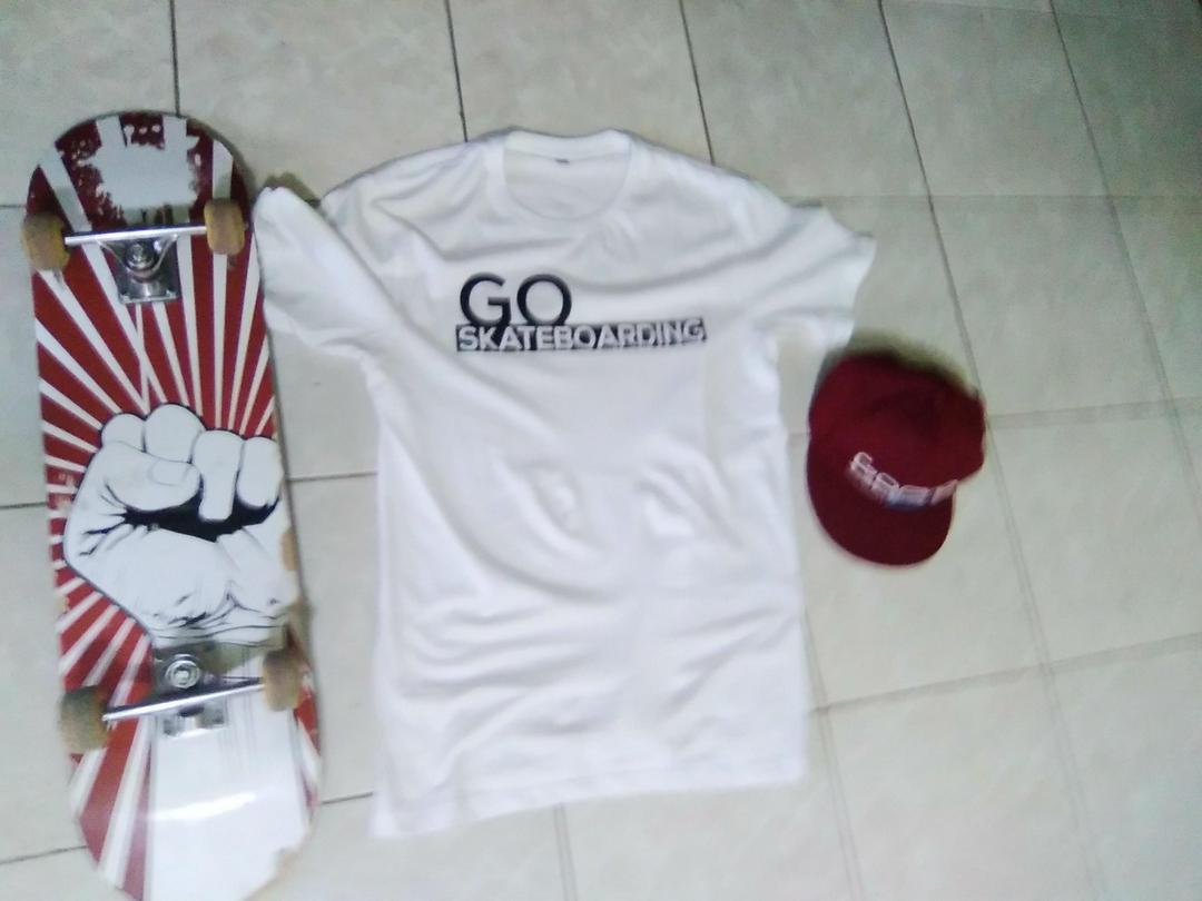 Detail Gambar Kaos Polos Go Skateboarding Logo Nomer 51