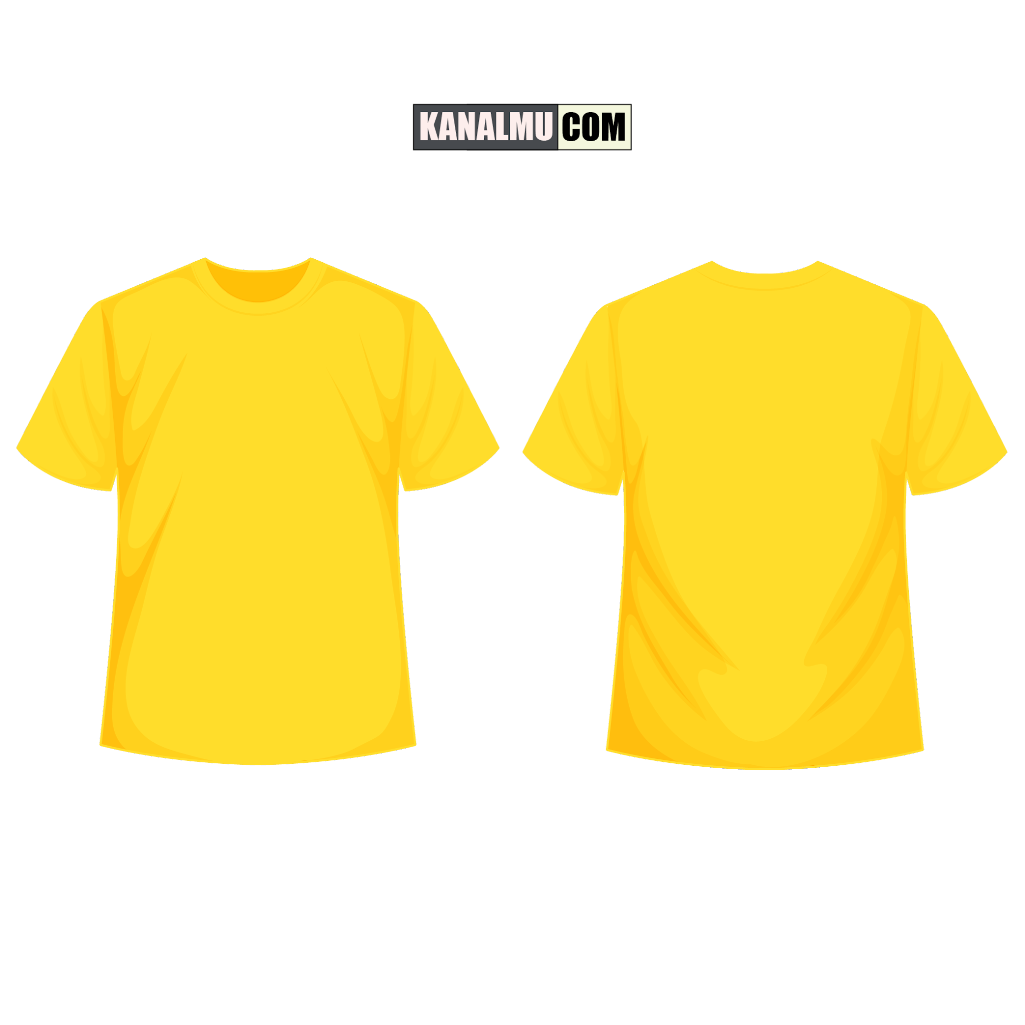 Detail Gambar Kaos Polos Kuning Nomer 16