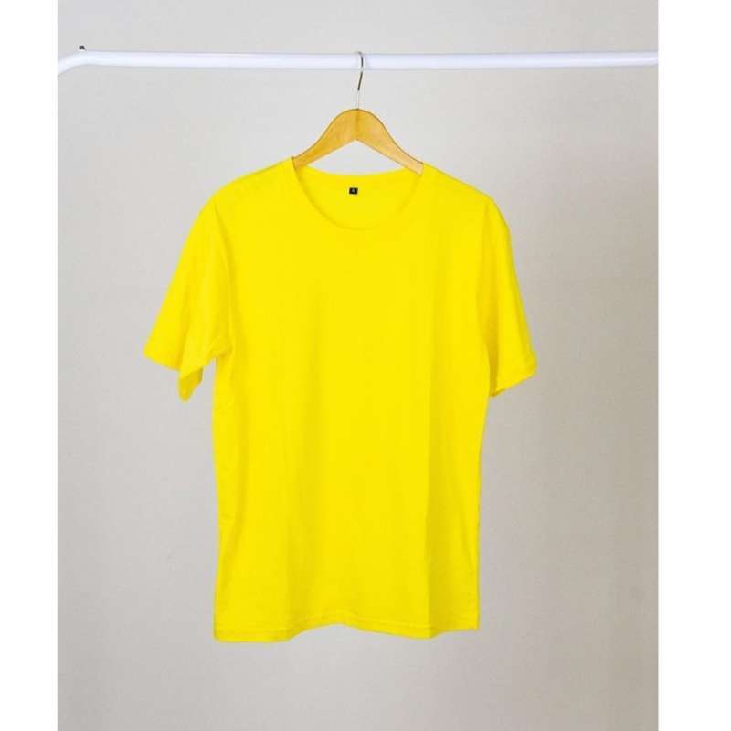 Detail Gambar Kaos Polos Kuning Nomer 18