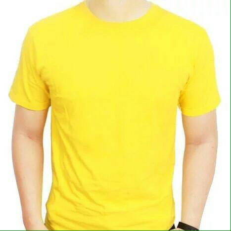 Detail Gambar Kaos Polos Kuning Nomer 4