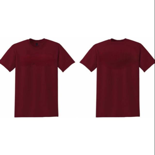 Gambar Kaos Polos Merah Maroon - KibrisPDR