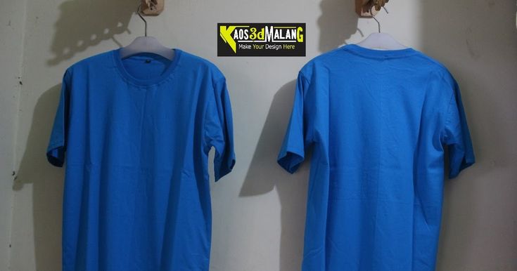 Detail Gambar Kaos Polos Warna Biru Dongker Depan Belakang Nomer 10