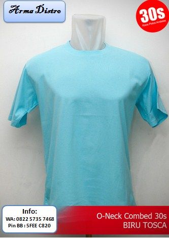 Detail Gambar Kaos Polos Warna Biru Dongker Depan Belakang Nomer 35