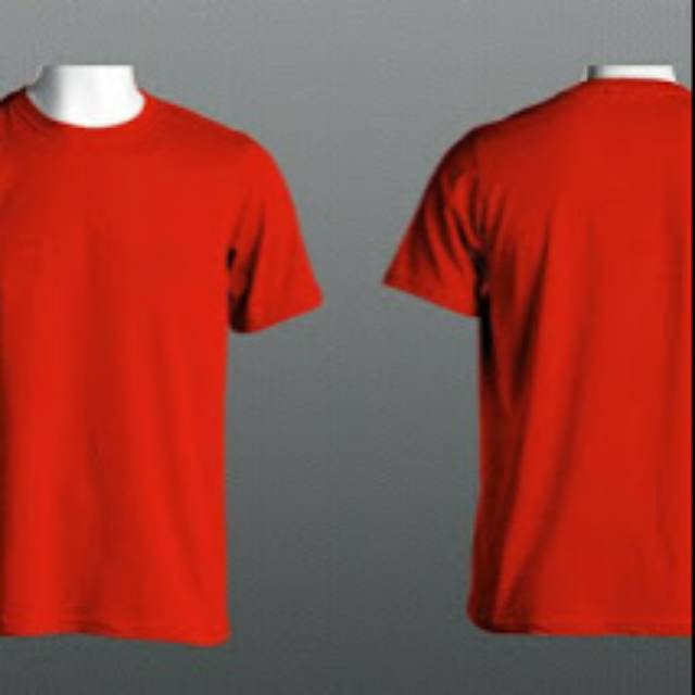 Gambar Kaos Polos Warna Merah - KibrisPDR