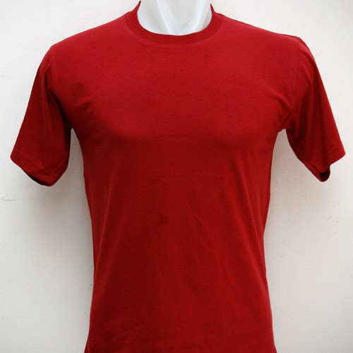 Detail Gambar Kaos Polos Warna Merah Nomer 11