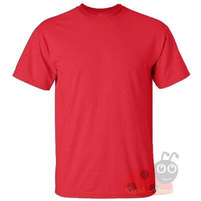 Detail Gambar Kaos Polos Warna Merah Nomer 12