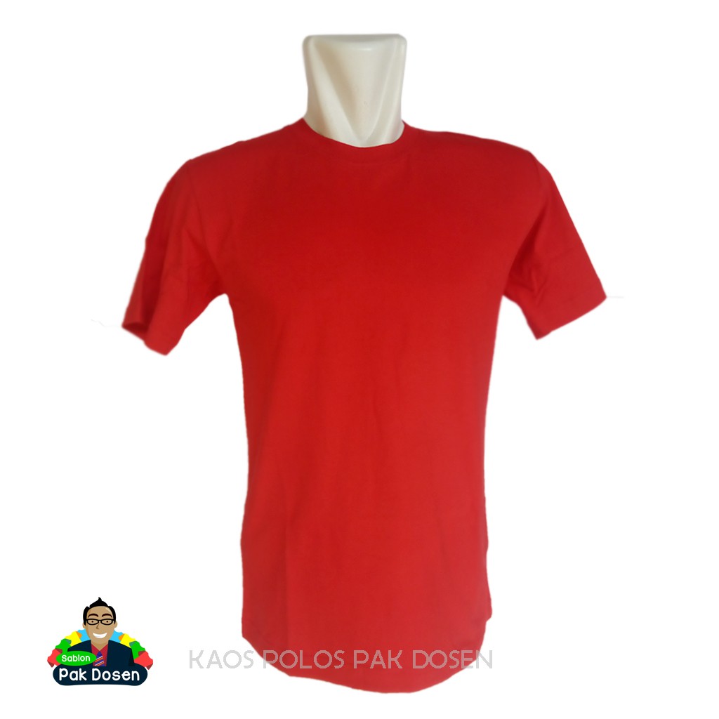 Detail Gambar Kaos Polos Warna Merah Nomer 41