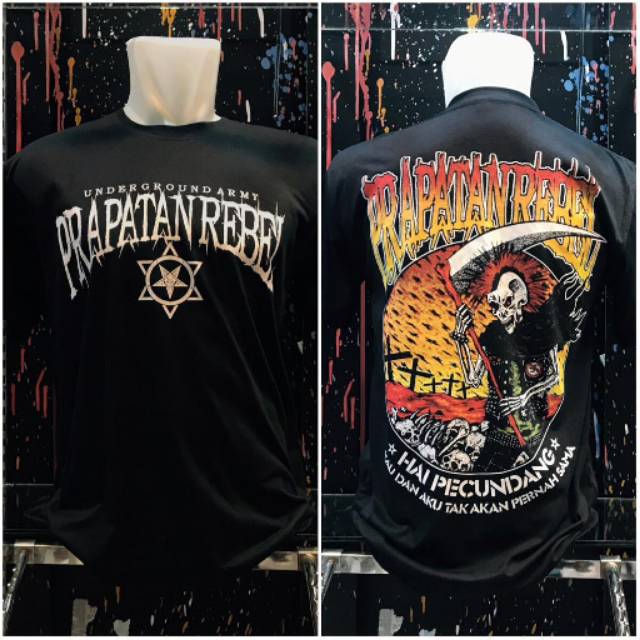 Detail Gambar Kaos Prapatan Rebel Nomer 32