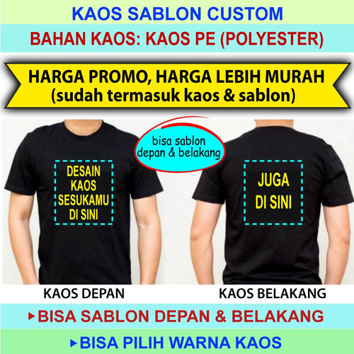 Detail Gambar Kaos Sablon Nomer 9