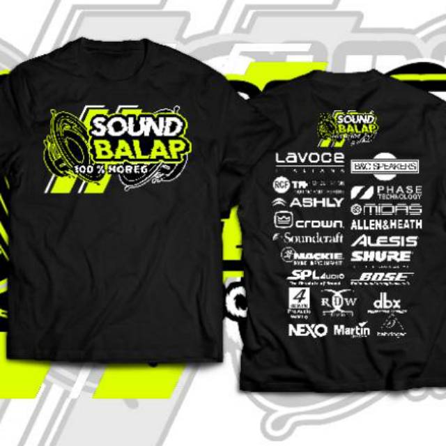 Detail Gambar Kaos Sound System Nomer 3