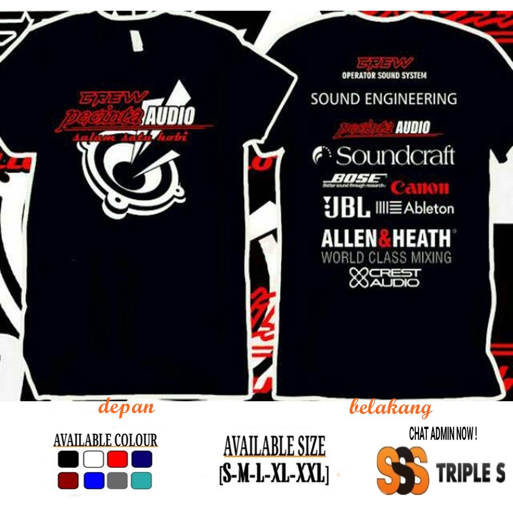 Detail Gambar Kaos Sound System Nomer 24