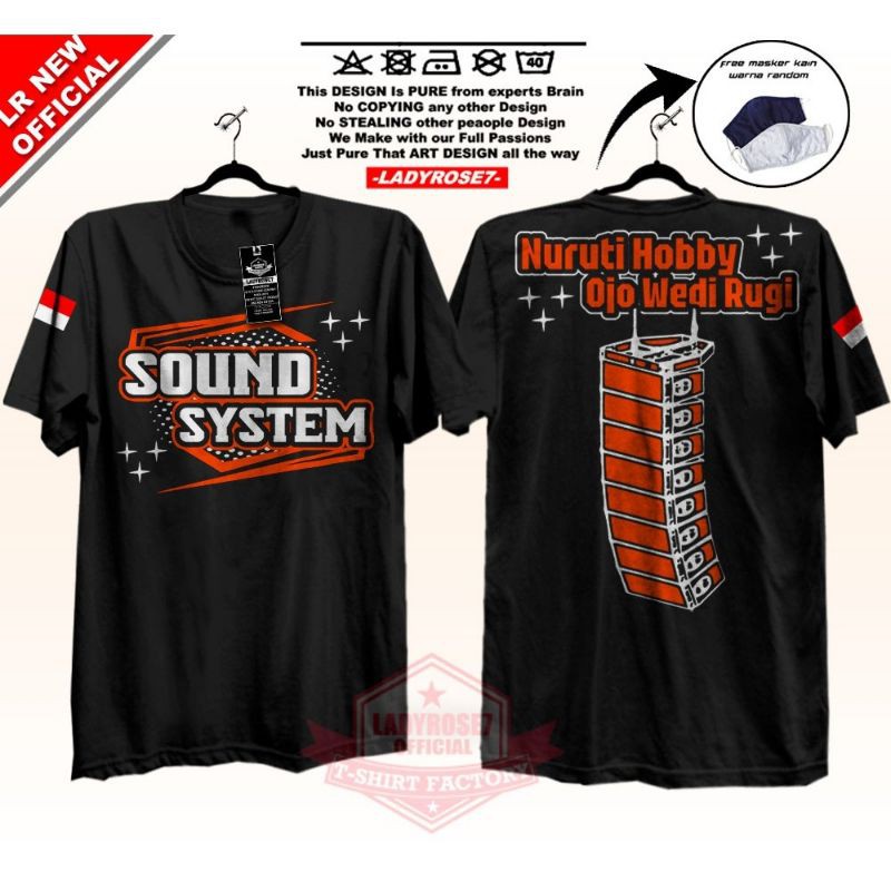 Detail Gambar Kaos Sound System Nomer 9