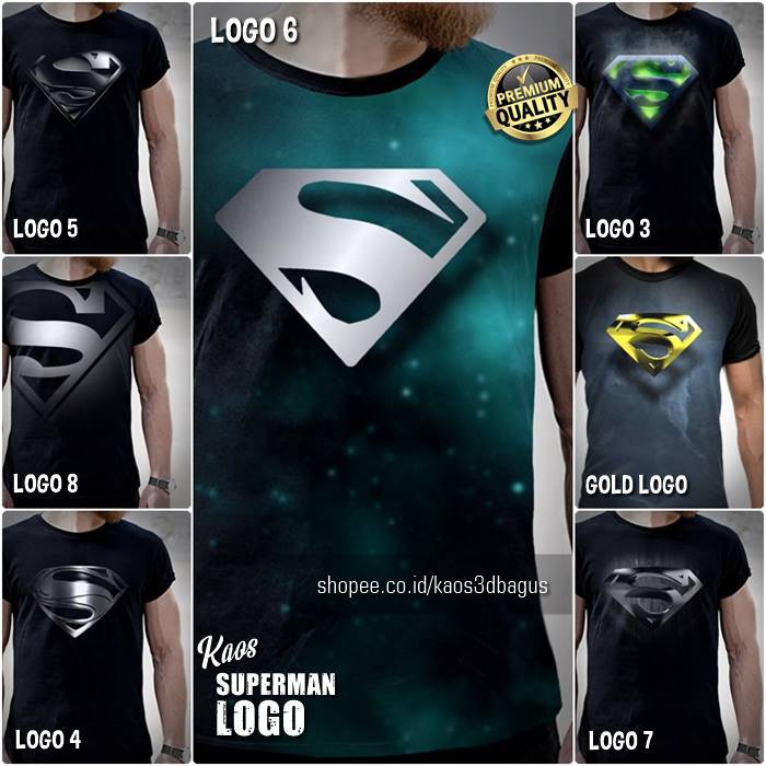 Detail Gambar Kaos Superman Nomer 17