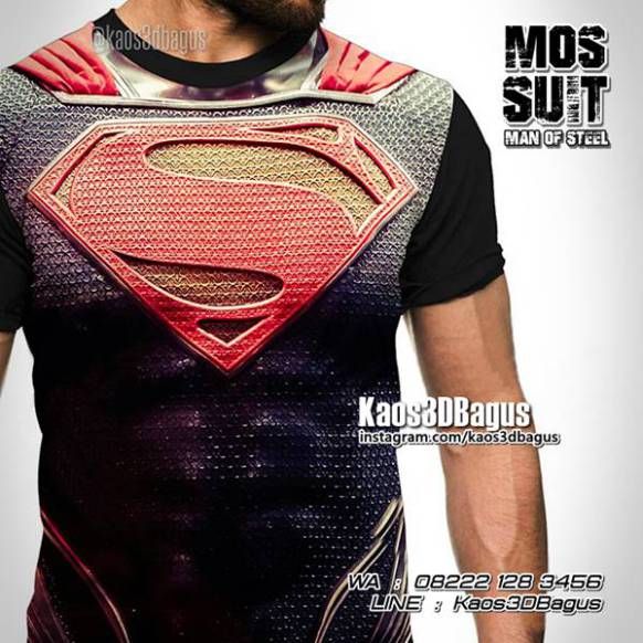 Detail Gambar Kaos Superman Nomer 19