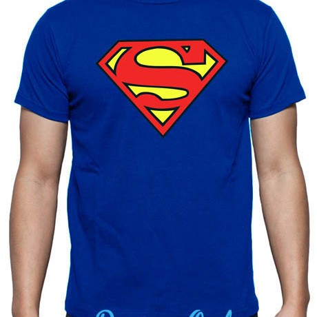 Detail Gambar Kaos Superman Nomer 4