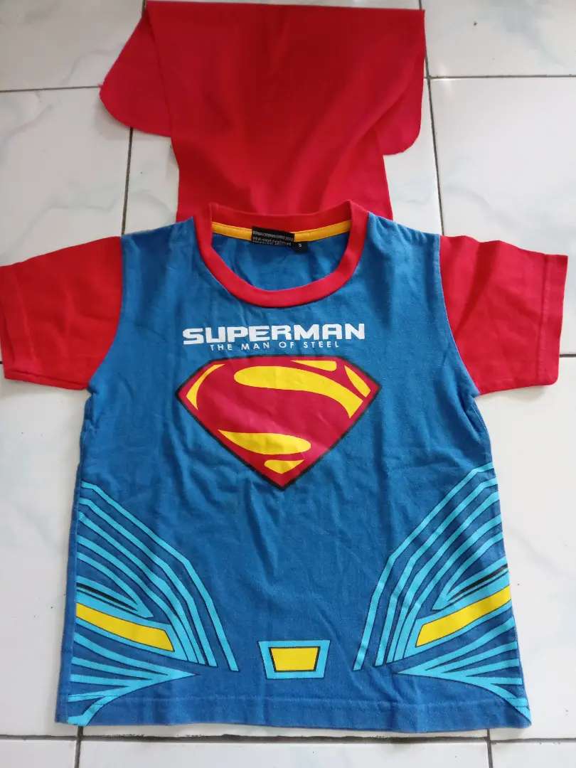 Detail Gambar Kaos Superman Nomer 55