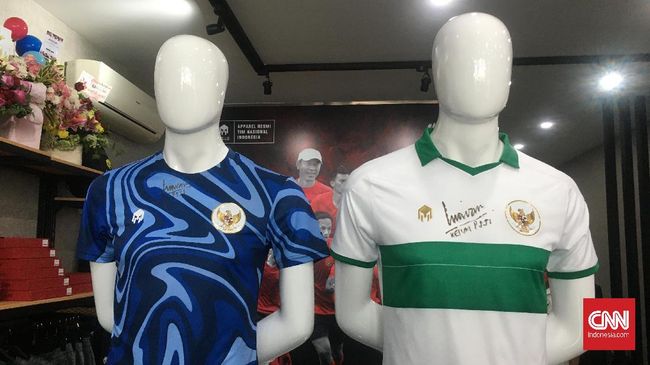 Detail Gambar Kaos Timnas Indonesia Nomer 11