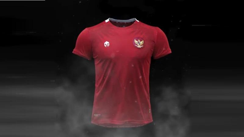 Detail Gambar Kaos Timnas Indonesia Nomer 14