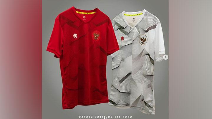 Detail Gambar Kaos Timnas Indonesia Nomer 18