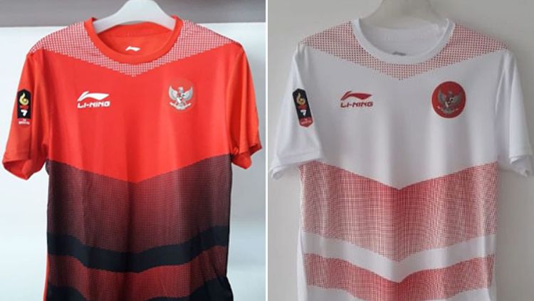 Detail Gambar Kaos Timnas Indonesia Nomer 40