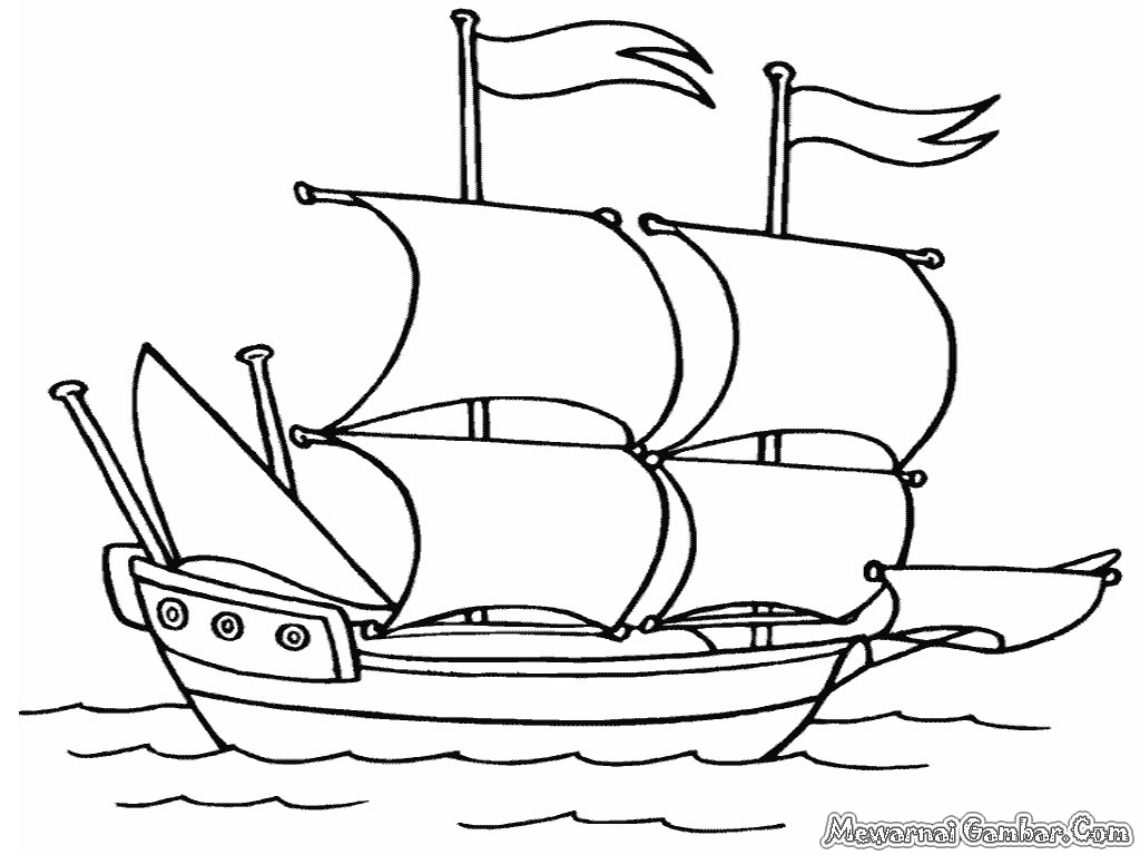 Detail Gambar Kapal Hitam Putih Koleksi Nomer 30