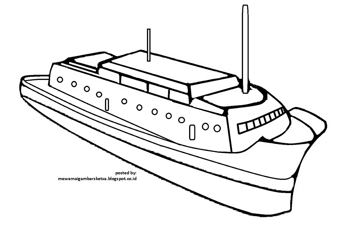 Detail Gambar Kapal Untuk Mewarnai Nomer 39