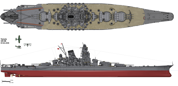 Detail Gambar Kapal Yamato Nomer 7