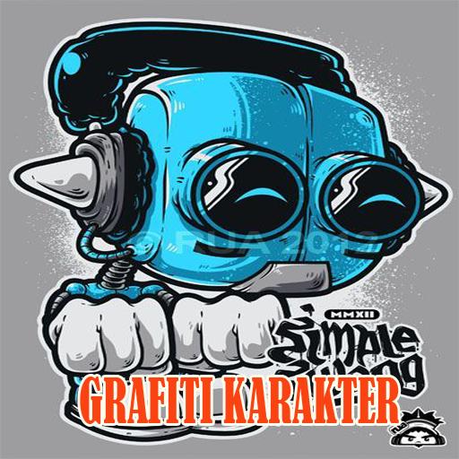 Detail Gambar Karakter Grafiti Nomer 35