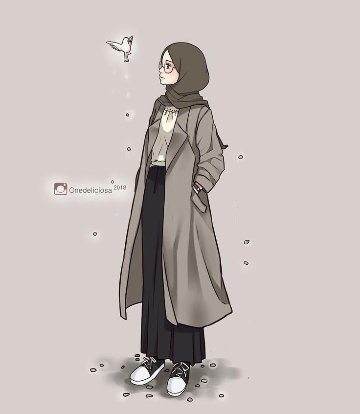 Detail Gambar Karakter Wanita Muslimah Nomer 15