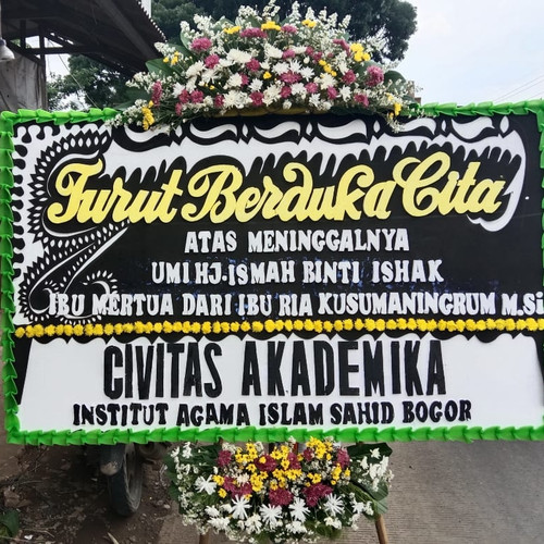 Detail Gambar Karangan Bunga Duka Cita Islam Nomer 30