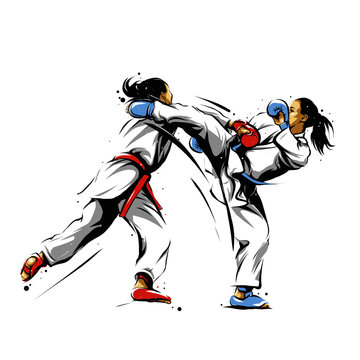 Detail Gambar Karate Kumite Nomer 17