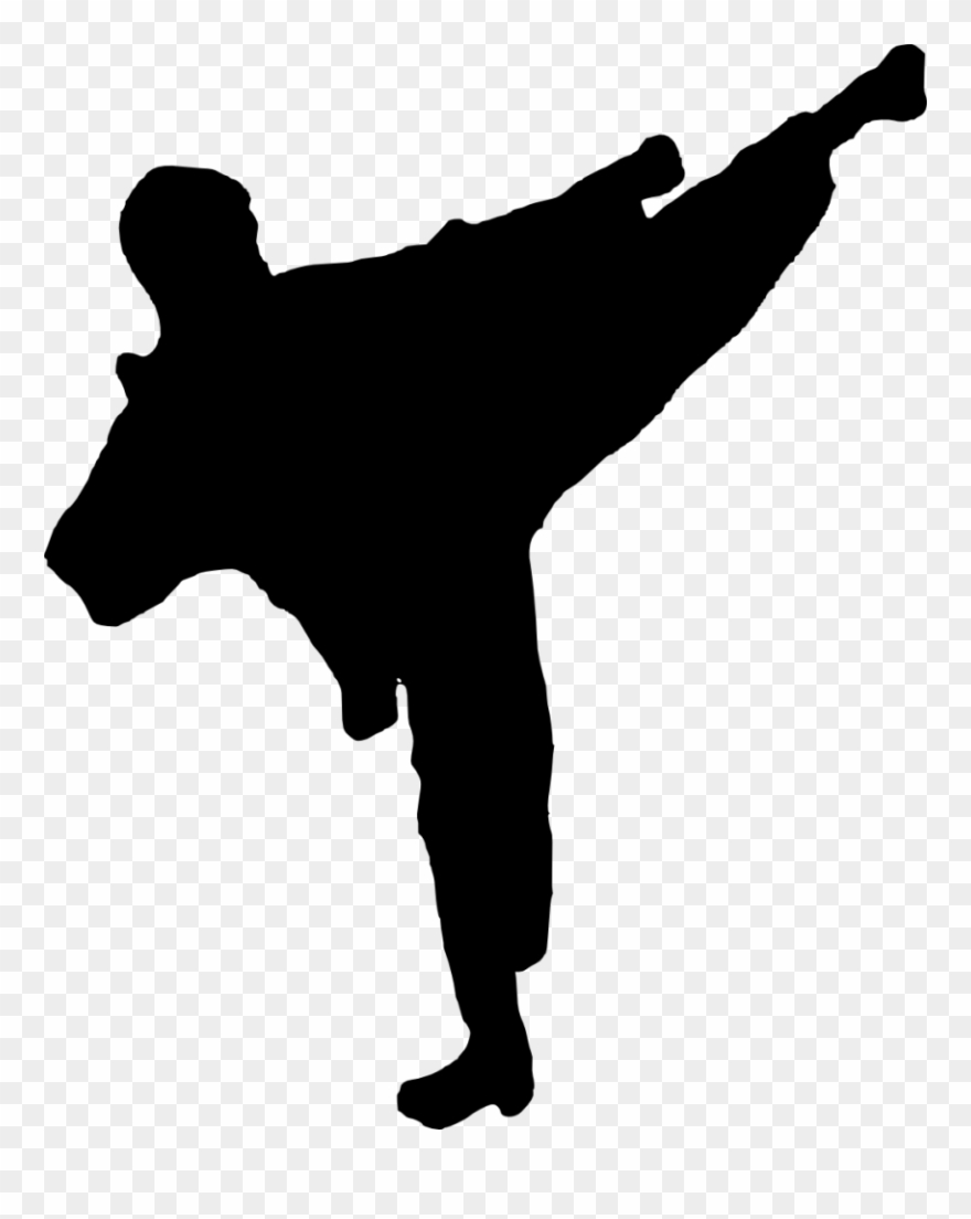 Detail Gambar Karate Siluet Nomer 26