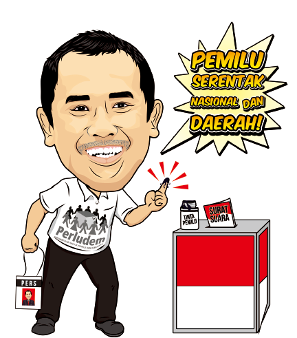 Detail Gambar Karikatun Dalam Satu Kursi Nomer 9