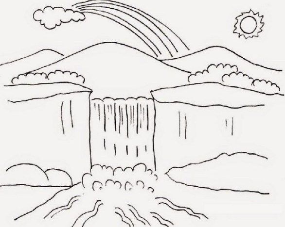 Detail Gambar Karikatur Air Terjun Nomer 27