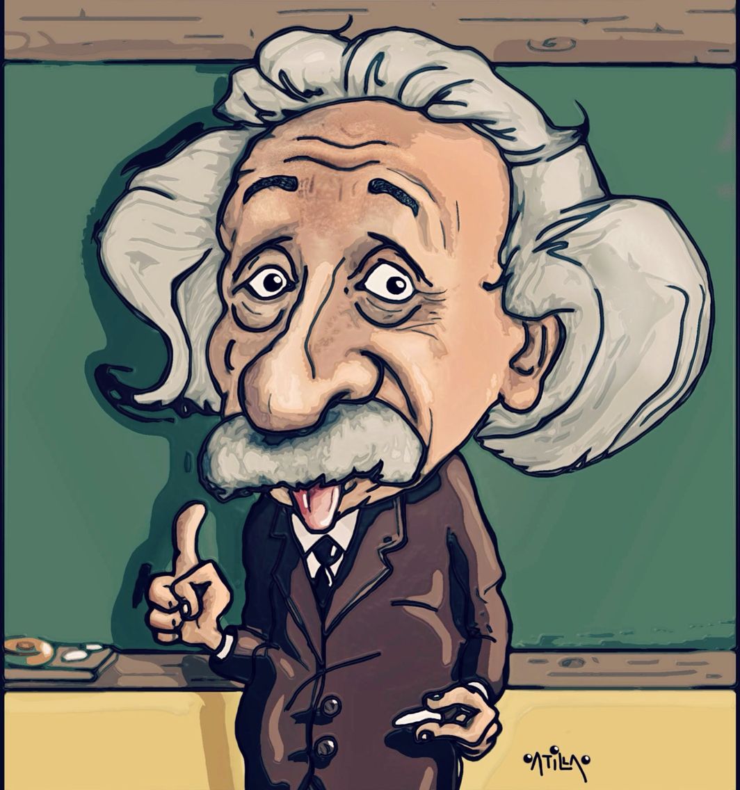 Detail Gambar Karikatur Albert Einstein Nomer 2