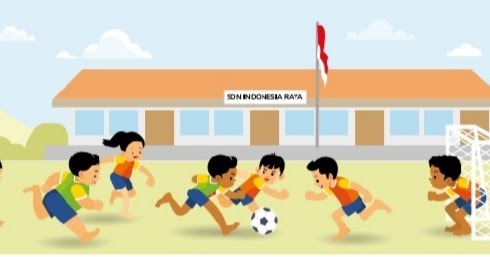 Detail Gambar Karikatur Anak Bermain Sepak Bola Nomer 46