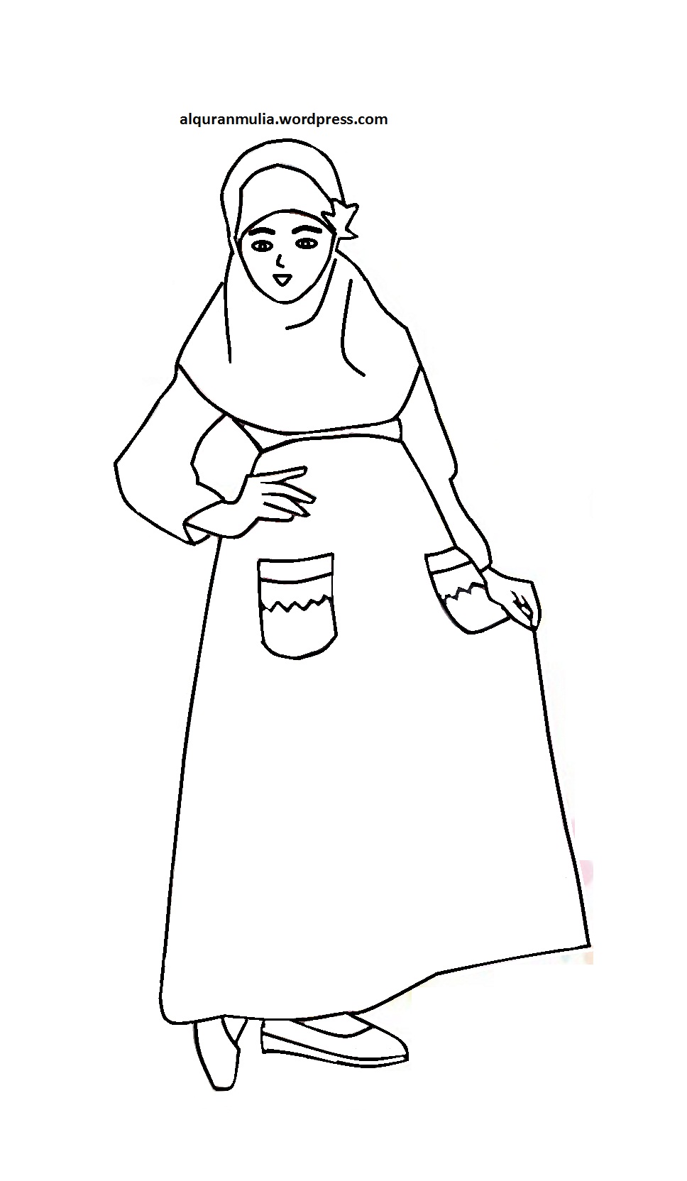 Detail Gambar Karikatur Anak Muslim Nomer 45