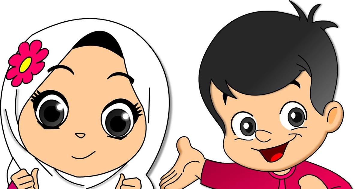 Detail Gambar Karikatur Anak Muslim Nomer 52