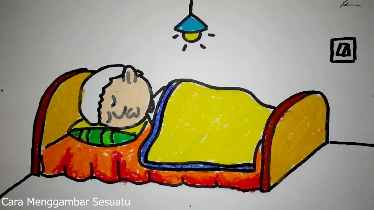 Detail Gambar Karikatur Anak Sedang Tidur Nomer 2