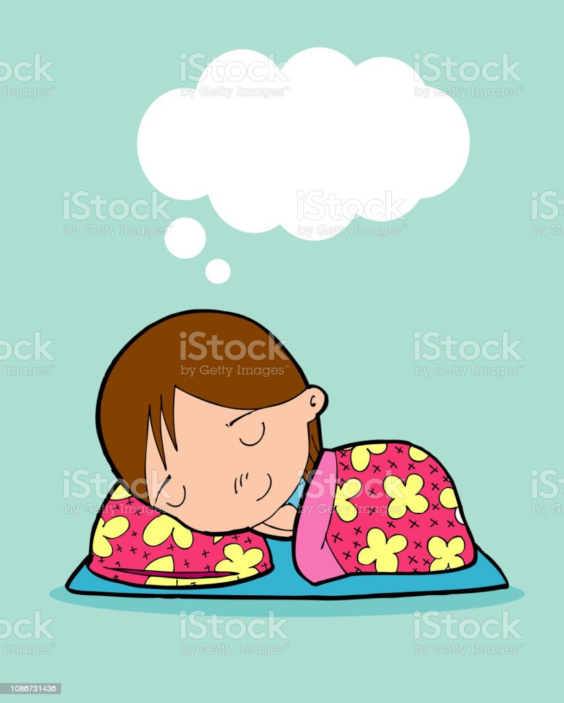 Detail Gambar Karikatur Anak Sedang Tidur Nomer 15