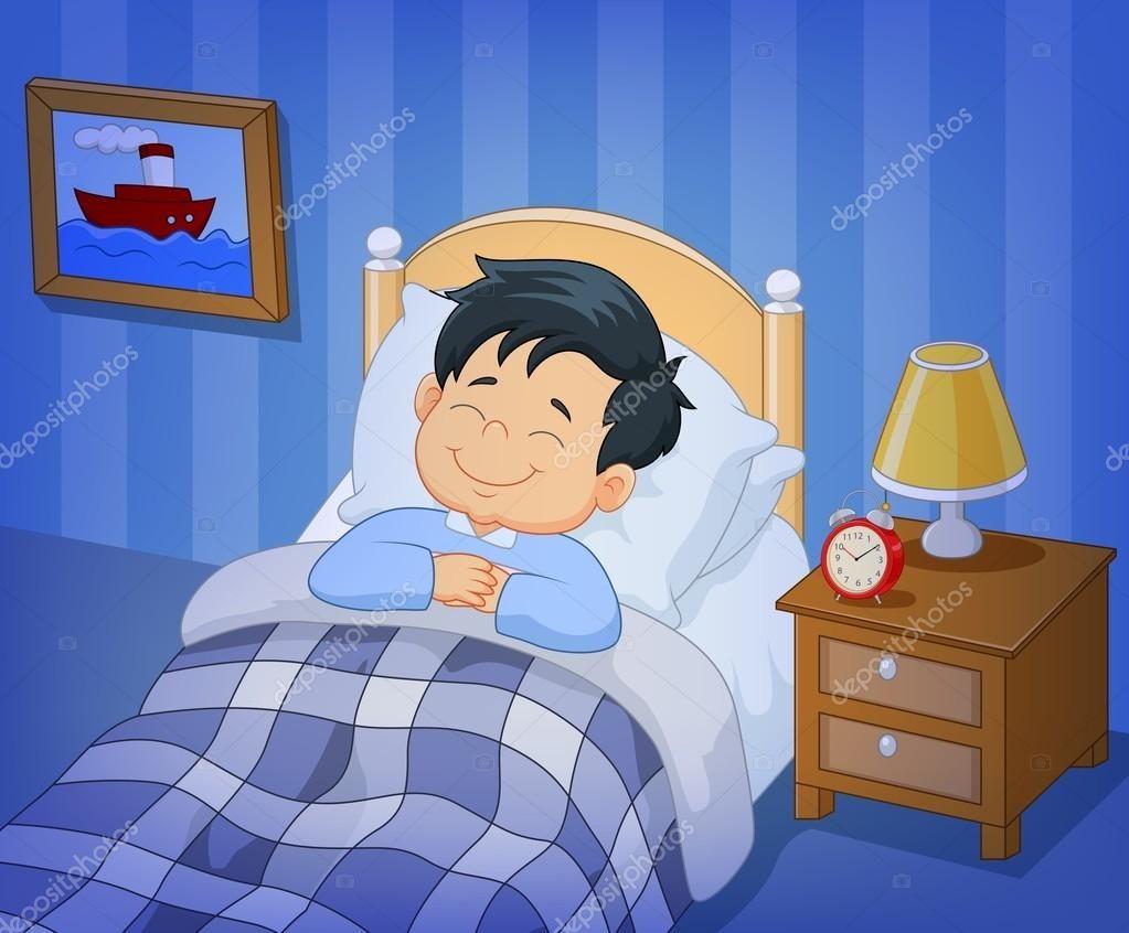 Detail Gambar Karikatur Anak Sedang Tidur Nomer 3