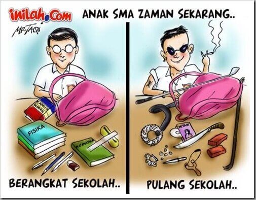 Detail Gambar Karikatur Anak Sma Nomer 52