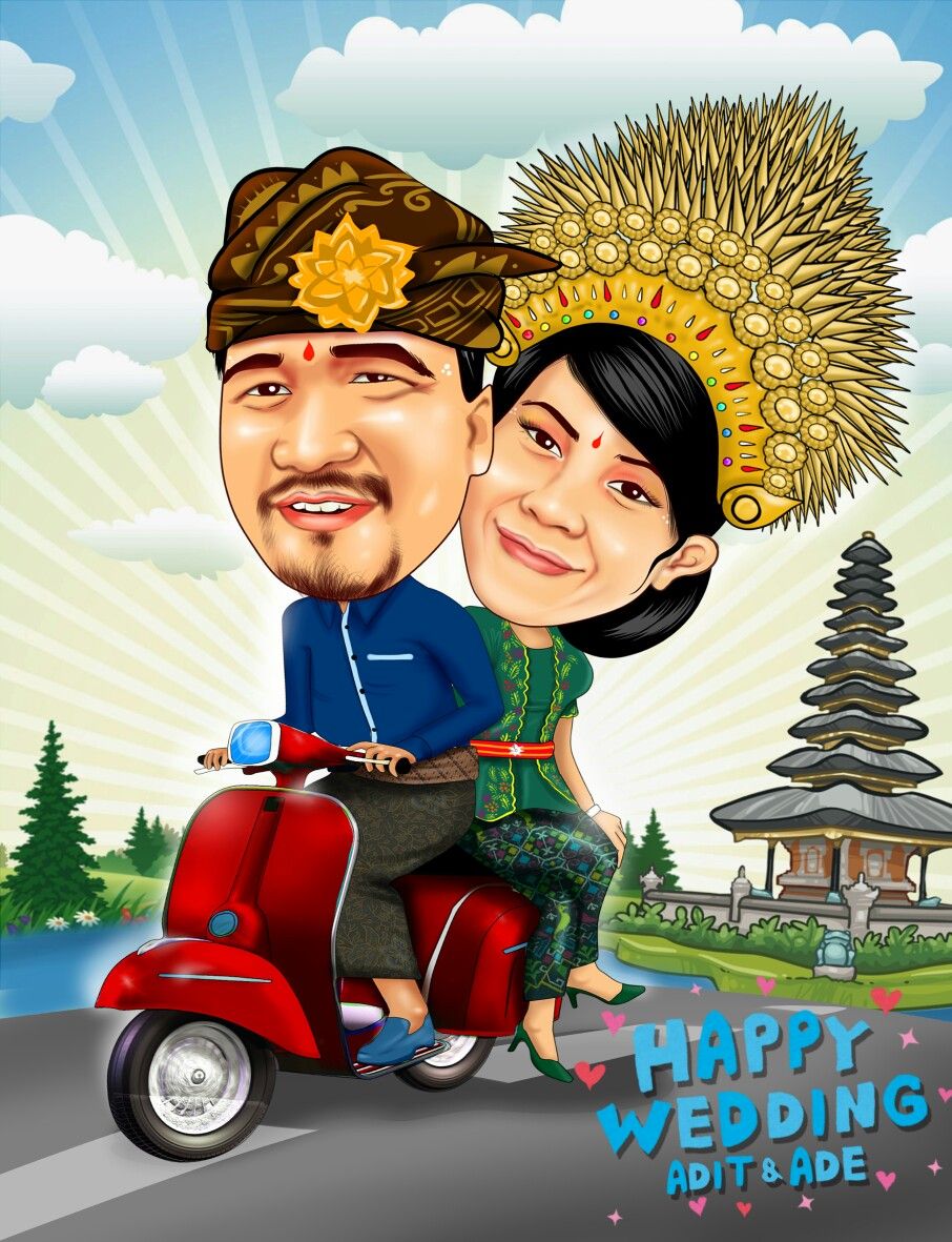 Gambar Karikatur Bali - KibrisPDR