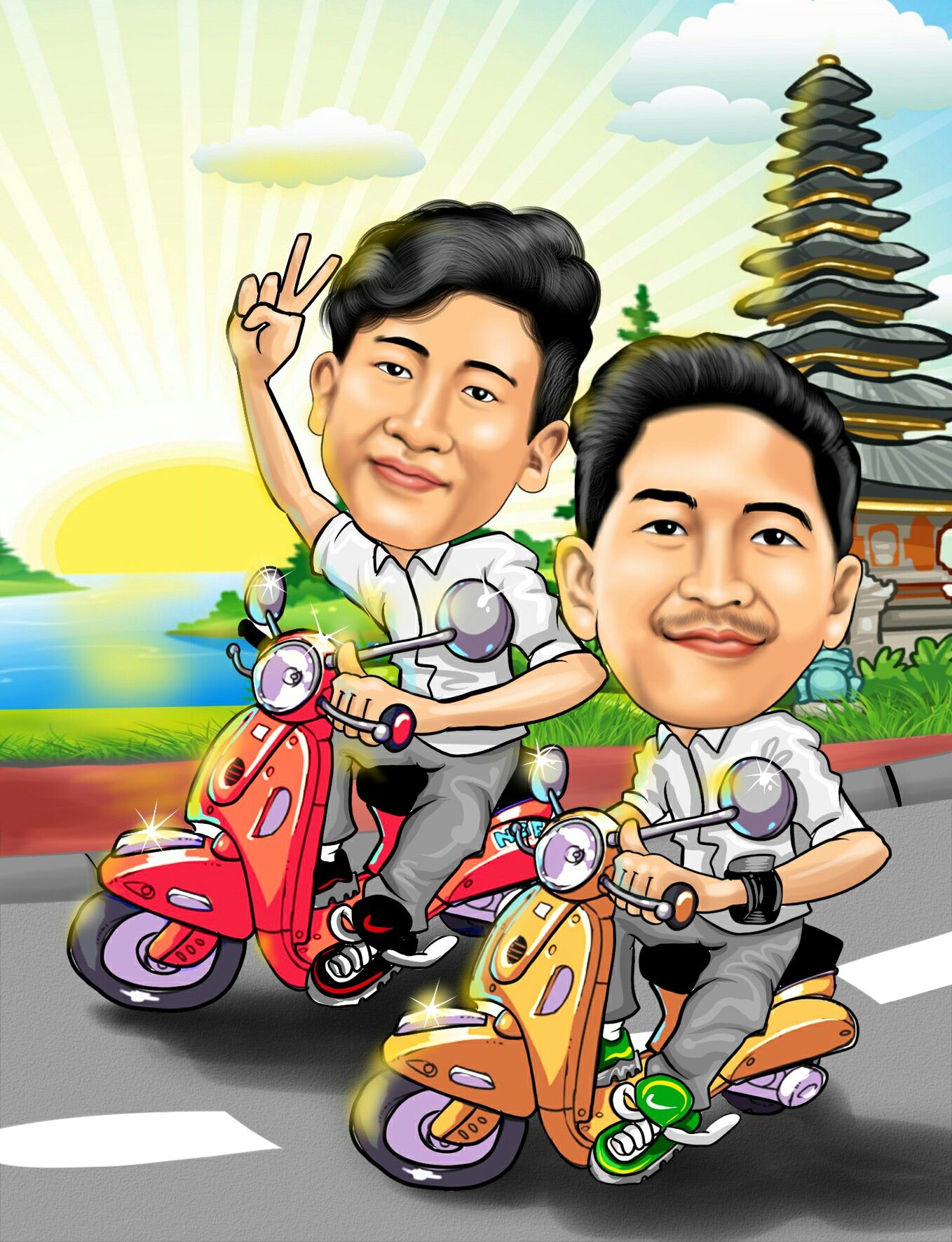 Detail Gambar Karikatur Bali Nomer 3