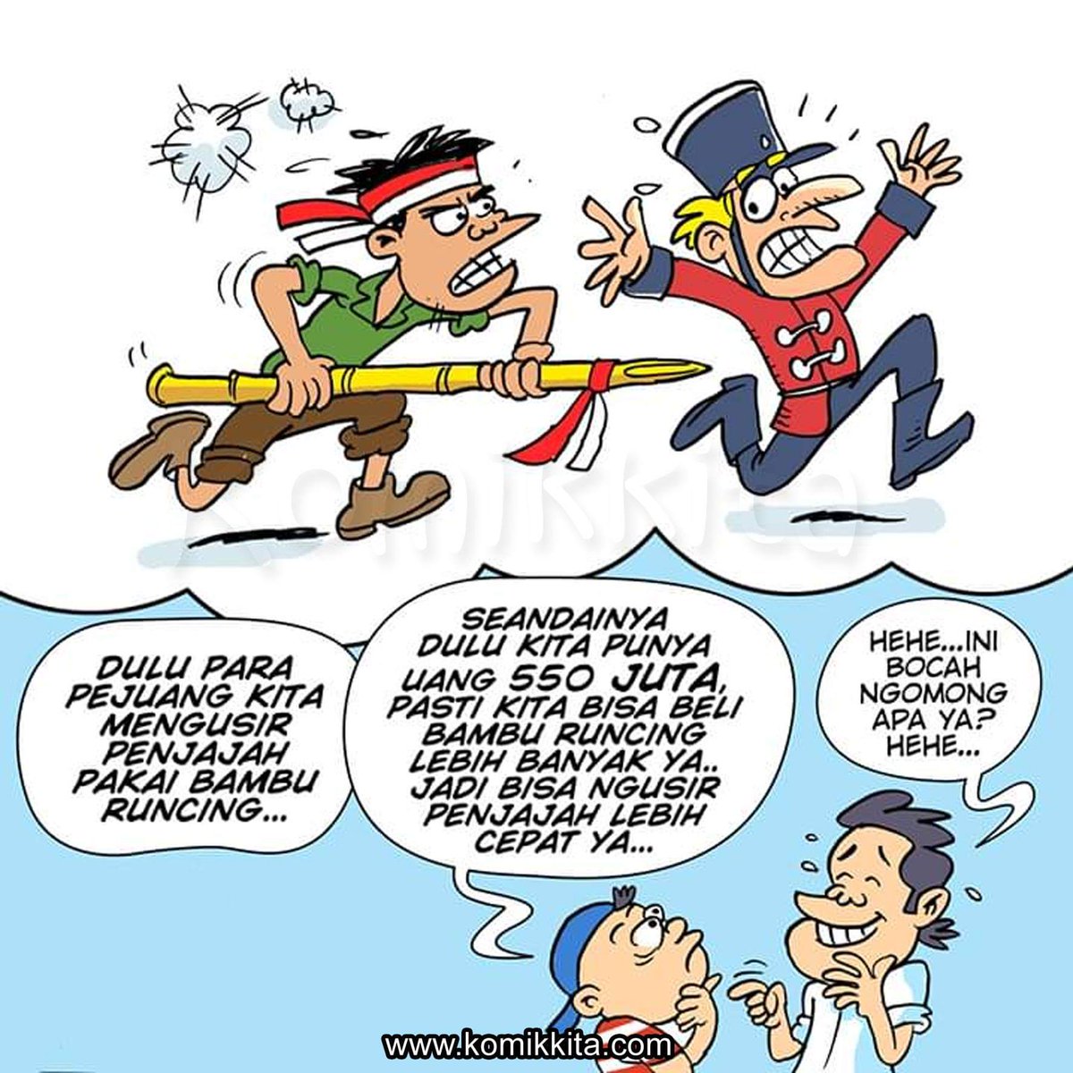 Detail Gambar Karikatur Bambu Runcing Nomer 50